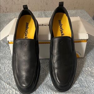 Black Men's Slip-On Loafers